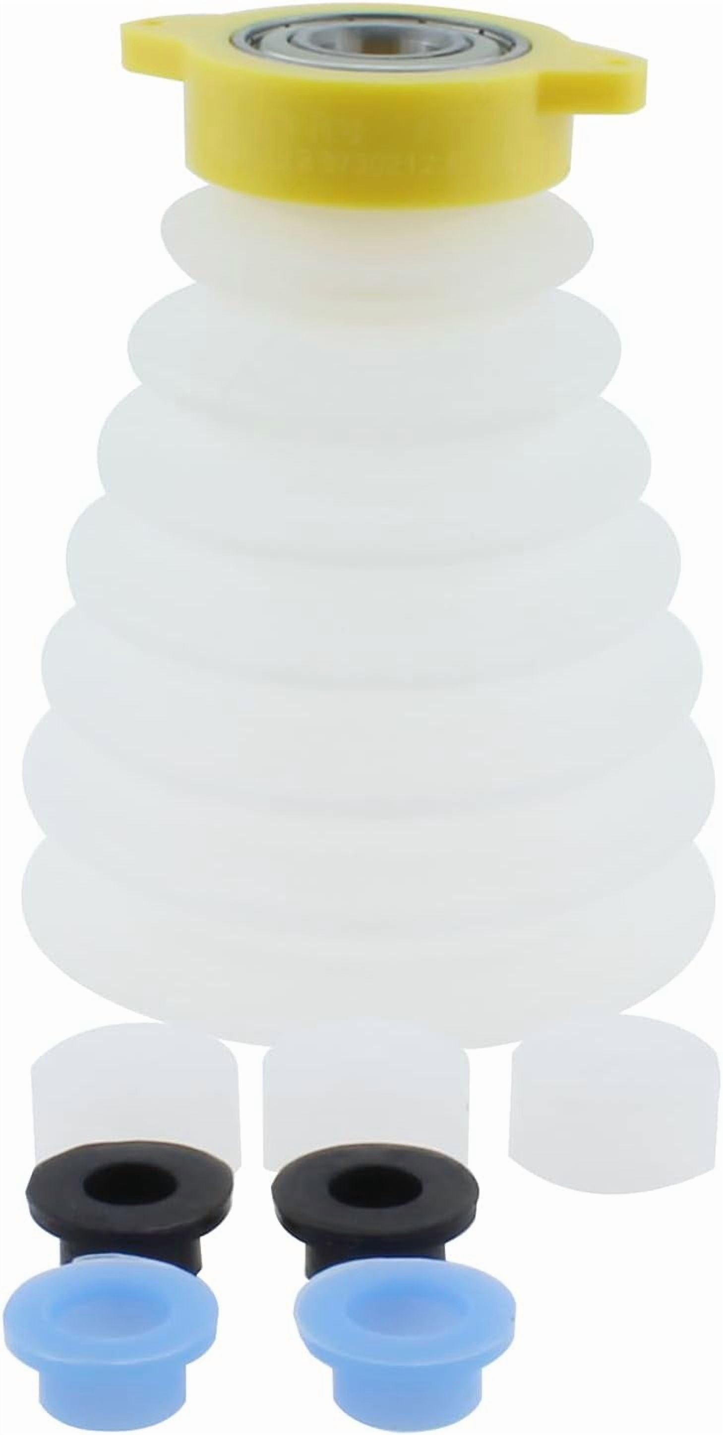 2 Bouchons Anti-Poussière Pour Perceuse - Caoutchouc, Compatible Ouvre-Trous 125mm, Avec Roulements Intégrés