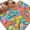 Light Blue, variant on Watercolor Flip Flops Area Rugs 6'x9', Washable Small Throw Rugs for Kitchen Dining room, Summer Ocean Beach Slippers Blue Indoor Outdoor Rug Non-Slip Low Pile Carpet Runner Reversible Floor Mats
