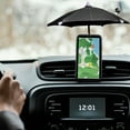 thumbnail image 4 of Uklsqma Mini Mobile Phone Umbrella Car Mount | Sunshade Screen Protector Anti-Glare Reflective Small Foldable Holder | Universal Gps Navigation Accessory for Driving, 4 of 4