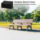 thumbnail image 3 of Funda para banco de exterior, resistente, de 2 plazas, para muebles de banco de patio con rejillas de ventilación, resistente a todo tipo de clima, para muebles de patio, 53 pulgadas de largo x 26 pul, 3 of 8