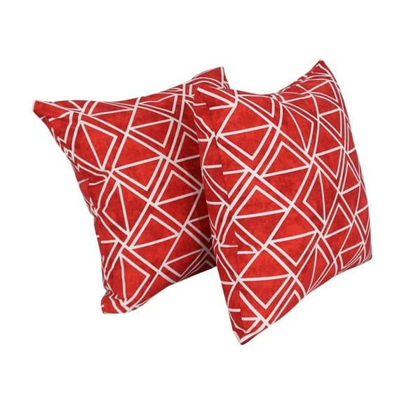 17-inch Square Polyester Outdoor Throw Pillows (Set of 2) 9910-S2-OD-227