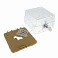 thumbnail image 6 of QUEST -Bisupply Ac Thermostat Cover With Lock Xs 1Pk - Wall Ac Panel Lock Box With Key, 6 of 6