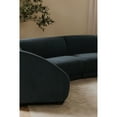 thumbnail image 6 of Moe's Home Collection Fraser Slipper Chair Fabric Blue, 6 of 7