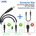 thumbnail image 3 of Cargador para laptop JIONR de 65 W compatible con Dell Inspiron 15, 3 of 7