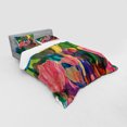 thumbnail image 3 of Ambesonne Flower Bedding Set 3 Pcs, Watercolor Garden Art, Twin XL, Multicolor, 3 of 3