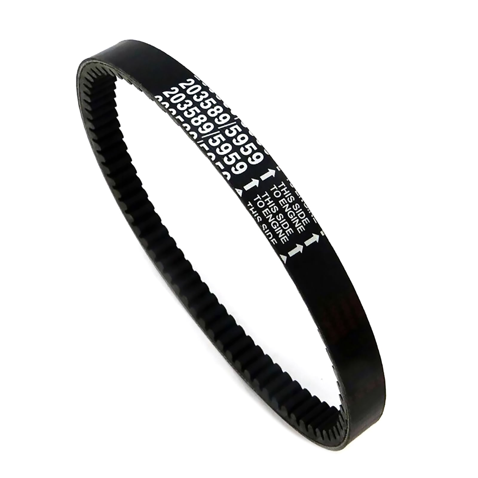 3x Replacement Part Number 5959/203589 Kart Drive Belts Oil-Resistant and Heat-Resistant for Karting Applications