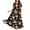 Black, variant on Women Casual Loose Bohemian Floral Short Sleeve Long Maxi Summer Beach Swing Dress with Flowy Skirt for Festivals and Relaxed Outings,Pink L
