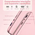 thumbnail image 6 of 2026 NEW 15.6" Rose Gold Laptop, Office 2024, Windows 11 Pro, FHD 1080P IPS Display, 16GB RAM 512GB SSD, Intel Core i3 Processor, Backlit Keyboard, Fingerprint Reader, USB3.0 Webcam WiFi5, Pink, 6 of 7