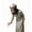 Green, variant on Adults Wolf Granny Dress Costume with Werewolf Head Mask & Hat,Halloween Party Big Bad Wolf Costume Cosplay Outfit