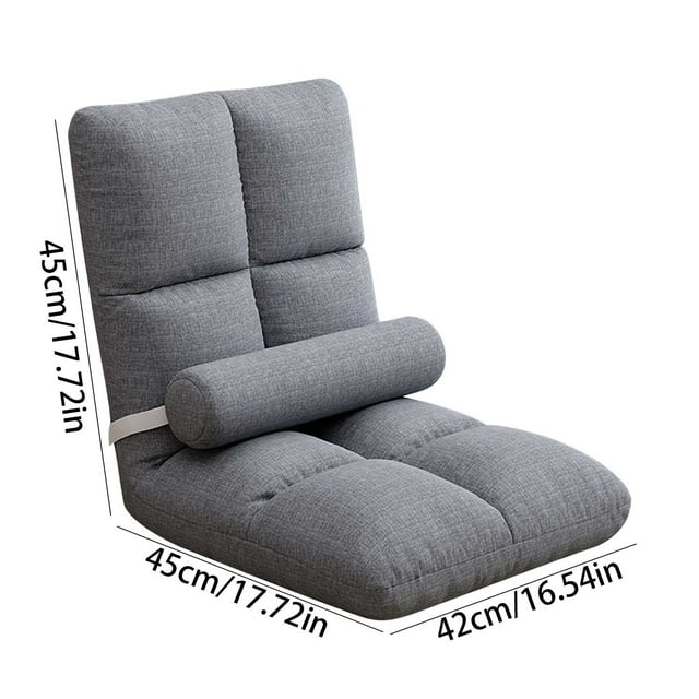 Pequeño Sofá Cama,Asiento Plegable de la Ventana Del Respaldo para Dormir O Reclinarse,Diseño de Ahorro de Espacio para Dormitorios de Apartamentos,Cojín de Apoyo Marcos de Cama Individual