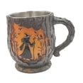 thumbnail image 3 of Taza de Halloween con asa ergonómica, regalo, elegante y versátil taza de café de resina para Halloween. Bruja, 3 of 9