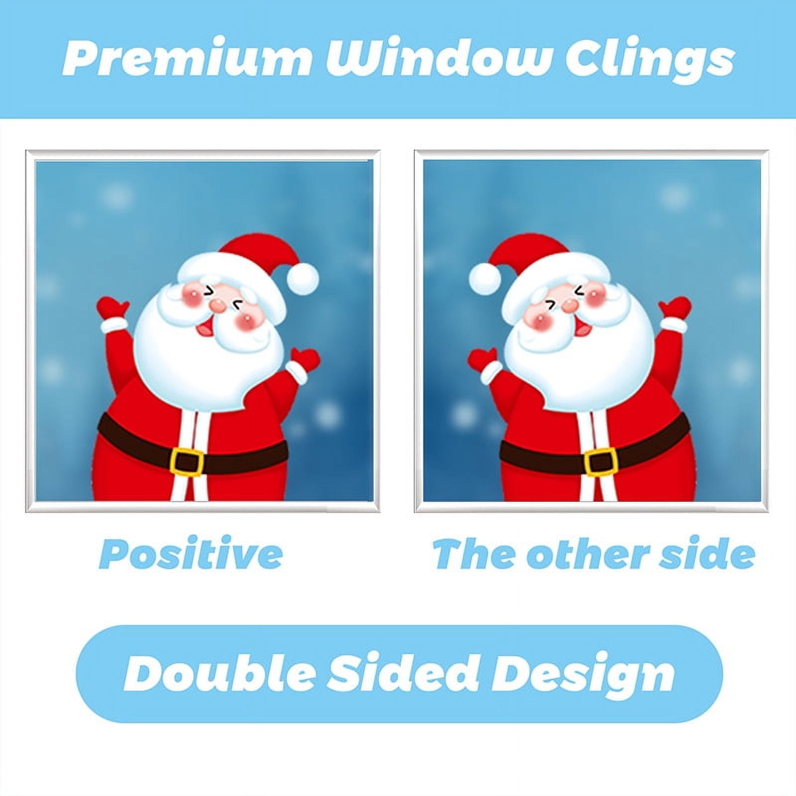 155pcs White Snowflakes Window Decorations Clings Decal Stickers Ornaments for Christmas Frozen Theme Party New Year Supplies