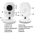 thumbnail image 2 of Baby Monitor With Camera And Night Vision, Baby Monitor Video Wireless 3.2' Lcd Screen With Vox Mode, Two-way Talk, 2 of 5