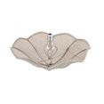 thumbnail image 1 of Aspen Creative 39006 Ceiling Clip (1 Pack), Transitional Design in Off White, 13" Diameter (13" x 5") Lamp Shade, 1 of 1