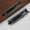 thumbnail image 2 of ARCADORA Heavy Duty Barrel Bolt Latch For Barn Doors Cabinets Sheds Stainless Steel Black 2.87×1.06 Inch With Mounting Screws, 2 of 8