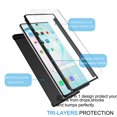 thumbnail image 6 of Njjex Cases Screen Protector for Galaxy Note 9, Note 10, Note 10+, Note 10 Plus 5G, Ultra-Thin Hard Plastic Full Protective Cover with Tempered Glass Screen Protector Case Cover, 6 of 8