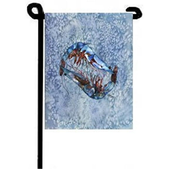 11 x 15 In. Shrimp Flag, Garden Size