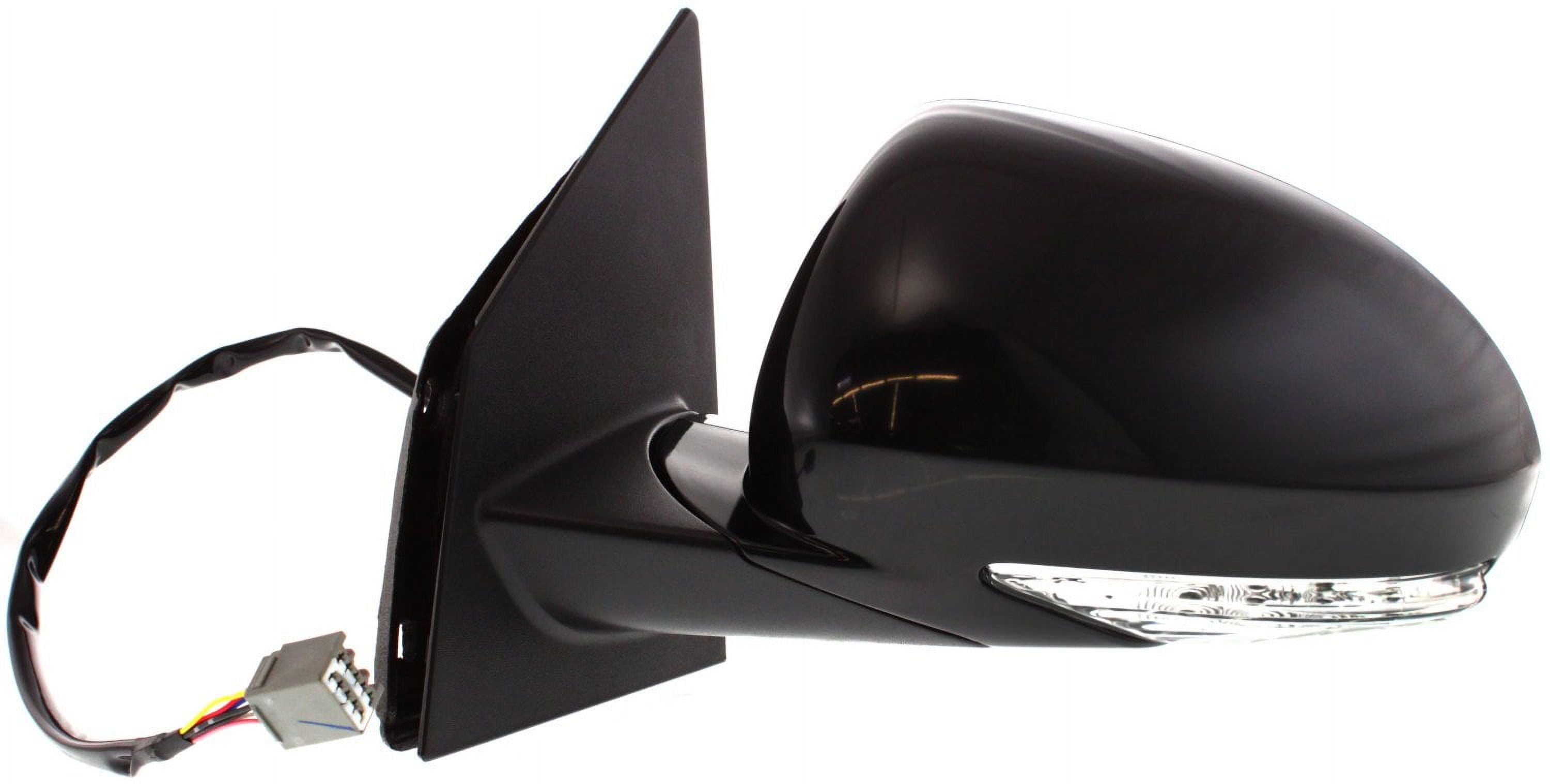 Mirror Compatible With 2008-2017 Buick Enclave Left Driver Side Heated In-housing Signal Light Paintable Kool-Vue