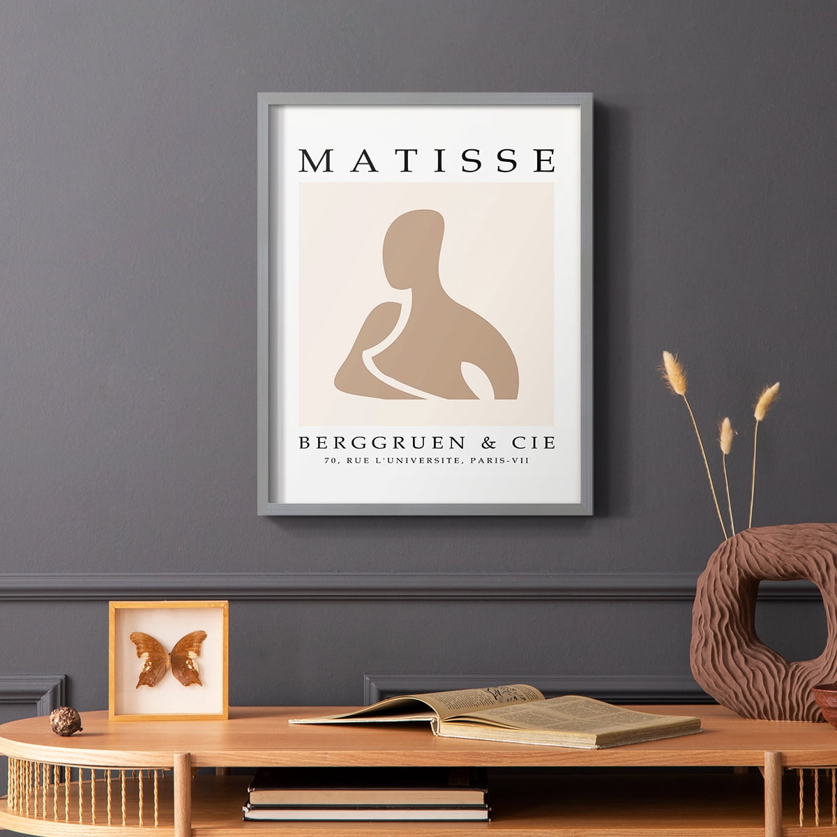Matisse CI Framed Print - Solid Wood
