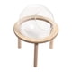 thumbnail image 3 of Contenedor de baño de arena para hámster Caja de baño de arena para hámster, Bañera de ducha para inodoro, Transparente para 18 cm, 3 of 9