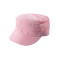 thumbnail image 1 of ENZYME WASHED TWILL ARMY CAP w/ MESH BACK - Pink, 1 of 1