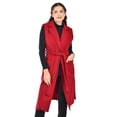 thumbnail image 4 of Chaleco largo con cinto Roman Fashion /Juvenil, 3018 (Rojo) rojo CH, 4 of 5