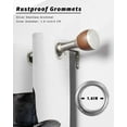 thumbnail image 6 of nqOlkjepod Outdoor Curtains for Patio Waterproof, Happy Father's Day Outdoor Privacy Panels Grommet, Bow Beard Funny Decor Blackout Outside Curtains for Porch/Cabana/Pergola/Gazebo 54"x84", 1 Panel, 6 of 8