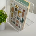 thumbnail image 6 of Martha Stewart Brody Acrylic 3 Section File Holder Office Desktop Organizer, 8.5" x 6.5", 6 of 12