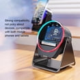 thumbnail image 3 of Shengyu ABS Bluetooth Speaker Stand With Inductive Technology – No Pairing Required Dynamic Color-changing white, 3 of 6