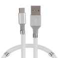 thumbnail image 3 of Cable de datos suave con absorción magnética de 1 m/3,3 pies Cable de carga rápida micro USB portátil, 3 of 5