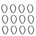 thumbnail image 1 of OULII 15pcs Spring Antenna Headband For Women Made Of PP And Iron In Assorted Color For Easy Installation, 1 of 8