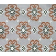thumbnail image 4 of oneOone Cotton Flex Fabric Diamond & Swirl Ikat Print Fabric By The Yard 40 Inch Wide, 4 of 4