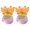 E, variant on KGJQ 2Pcs Car Dashboard Decor Mini Resin Cute Sunflower and Tulip Miniature Flower Pot Figurines Tiny Flower Figures Car Interior Decorations for Women, Mini Dashboard Ornaments