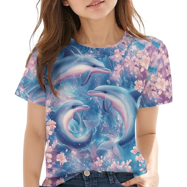 HVOBBTY T-Shirt Décontracté à Manches Courtes pour Tout-Petits, 3-14 Ans T-Shirt à Manches Courtes Col Rond pour Garçon Bleu, 3 Ans