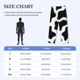 thumbnail image 5 of Daiia Cow Print Black White Men's Sleep Pant with Pockets and Drawstring,Pajama Pants-Medium, 5 of 9