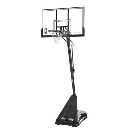 Spalding NBA 52" Acrylic Hercules Pro Glide Advanced Portable Hoop System