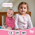 thumbnail image 3 of Muñeca Reborn Aori realista, 50 cm, con accesorios, 3 of 7