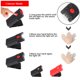 thumbnail image 3 of Soidarity Sensor de faros USB Recargable Cap Clip Lámpara Luz de cabeza ajustable Faro de noche Herramienta de iluminación Senderismo Equitación Rojo Type2 NO2 Soidarity OD019525-02B, 3 of 6