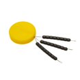 thumbnail image 2 of Hooklink for Hair Rig End Tackle 1 Piece Tungsten Rubber Weights for Black and Yellow, 2 of 6
