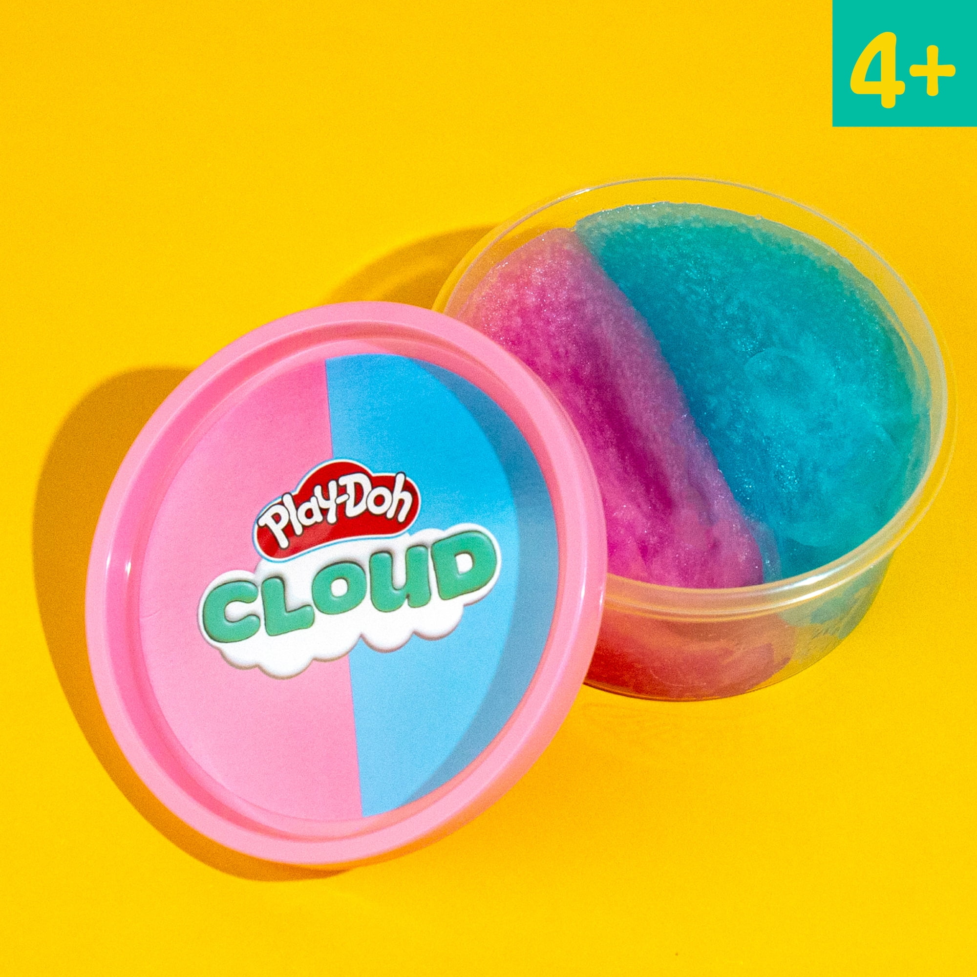 Play-Doh Cloud, Barbe à papa, paquet de 2