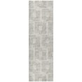 thumbnail image 2 of Addison Rugs Dream Shag Premium Machine Washable Transitional Squares Beige Runner Rug, 2'3" x 7'6", 2 of 8