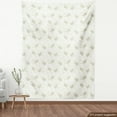 thumbnail image 3 of Ambesonne Beige Fabric by the Yard Upholstery, Teddy Bears Stars, 1 Yard, Eggshell Tan, 3 of 4