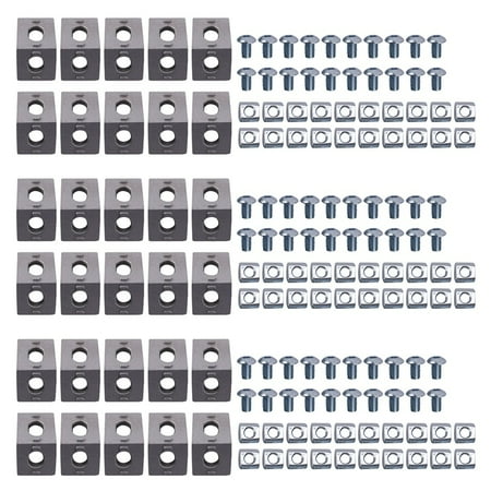 

150Pcs Corner Bracket 2020 Series Aluminum Connector Set for 6mm Slot Aluminum Accessories