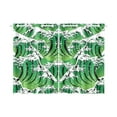 thumbnail image 1 of BSDHOME Wave Seamless Green Window Curtain Kitchen Curtain 26x39 inches (Two Piece), 1 of 3