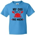 thumbnail image 3 of Inktastic My Gigi Loves Me Grandkids Youth T-Shirt, 3 of 5