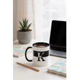 thumbnail image 5 of Personalization Mall Squared Initial 11 oz. Black Coffee Mug, 5 of 5