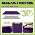 thumbnail image 4 of Mantel desechable de plástico, 10 unidades, para fiestas, color morado, 4 of 6