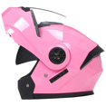 thumbnail image 1 of Casco Abatible VentDepot BLDShinePink 1Pza Rosa DOT Talla M, 1 of 2