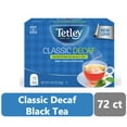 thumbnail image 2 of Tetley Classic Decaf Black Tea, 72 Ct Tea Bags, 2 of 8