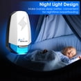 thumbnail image 2 of Imountek 2Pcs Ultrasonic Bug Repeller with Night Light, Indoor Plug-In Repellent for Mice Insects Roaches Spiders Mosquitoes, 2 of 12